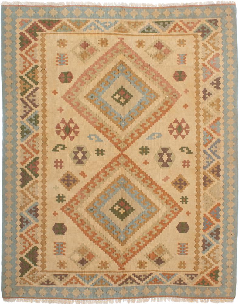 Tapete persa Kilim Fars 186x151 186x151, Tapete persa Tecido à mão