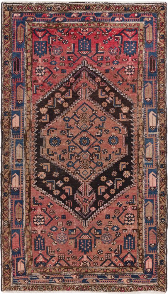 Alfombra persa Hamadan 217x124 217x124, Alfombra persa Anudado a mano