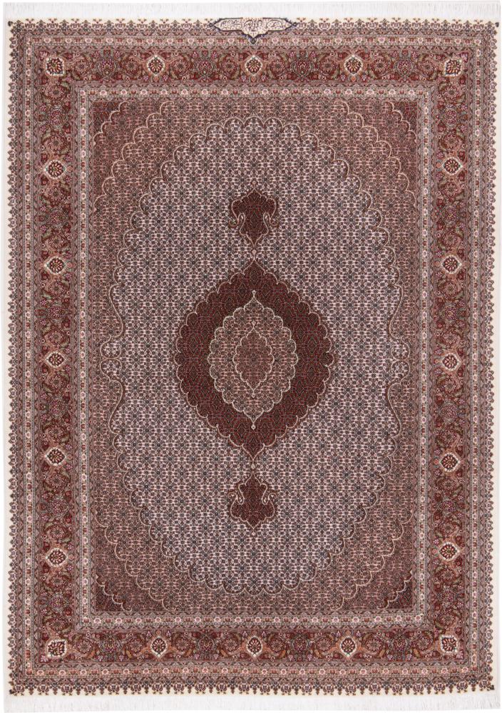 Tapis persan Tabriz 50Raj 206x150 206x150, Tapis persan Noué à la main