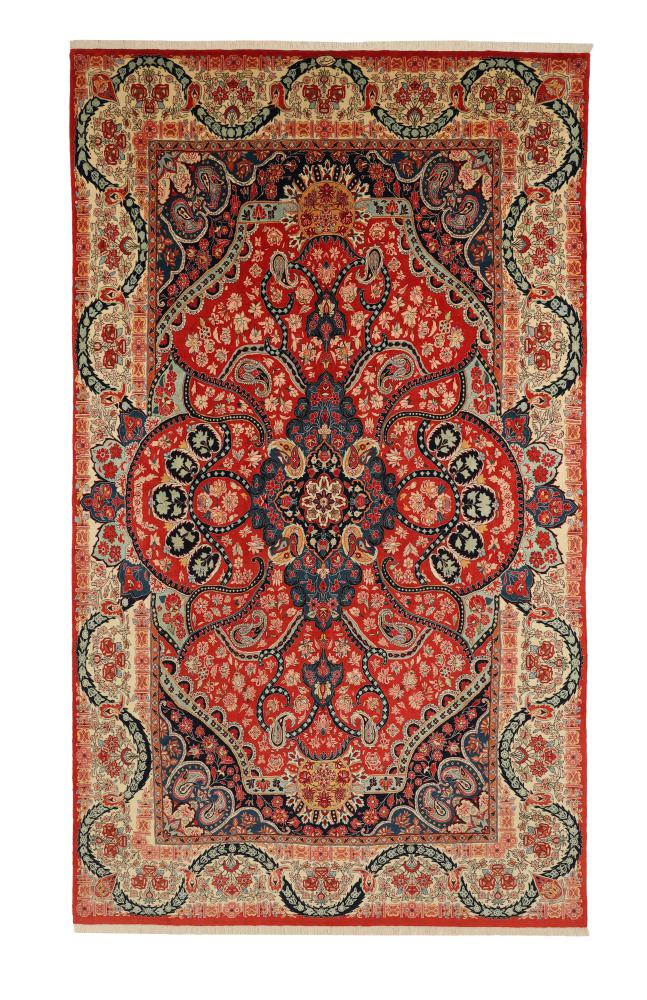 Persialainen matto Mehraban 517x306 517x306, Persialainen matto Solmittu käsin