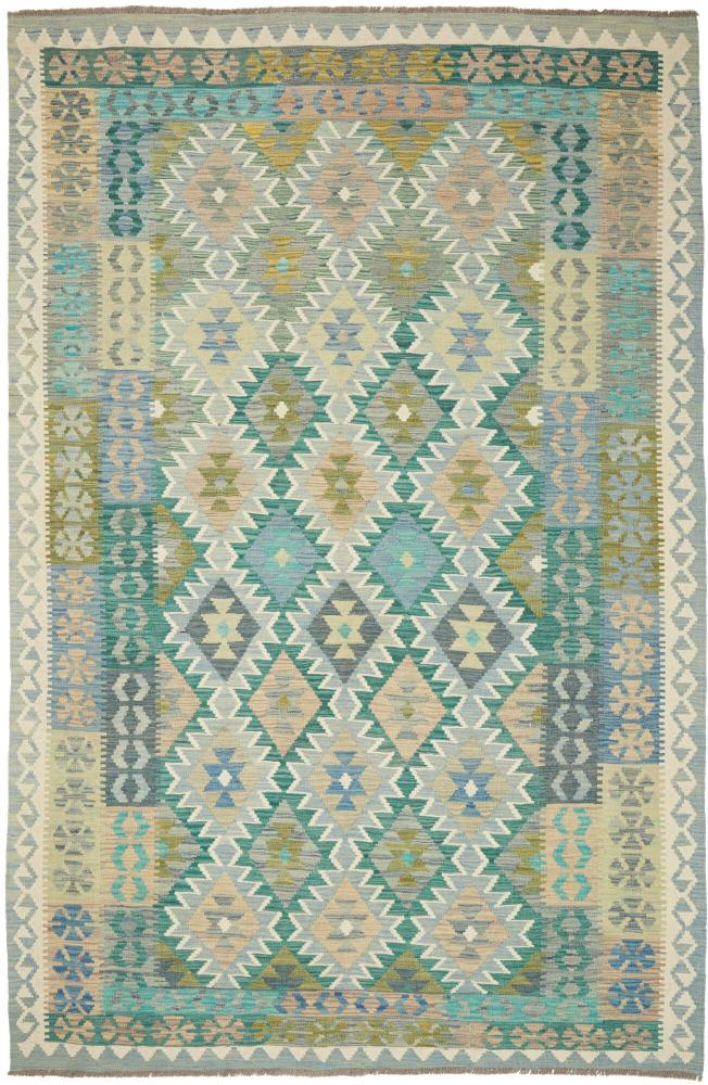 Tapete afegão Kilim Afegão 252x162 252x162, Tapete persa Tecido à mão