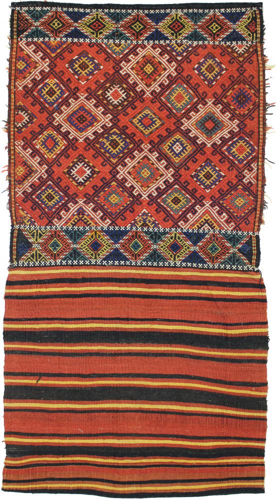 Tapete persa Kilim Fars 5'8"x3'1" 5'8"x3'1", Tapete persa Tecido à mão