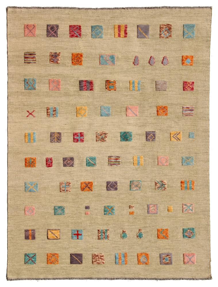 Alfombra afgana Kilim Afghan Nimbaft Edition 234x176 234x176, Alfombra persa Tejido a mano