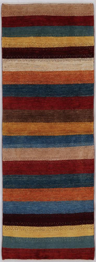Persian Rug Persian Gabbeh Loribaft 224x81 224x81, Persian Rug Knotted by hand
