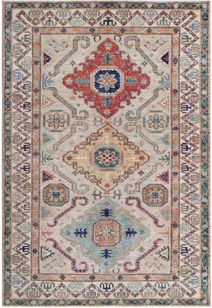 Pakistansk matta Kazak 246x171 246x171, Persisk matta Knuten för hand