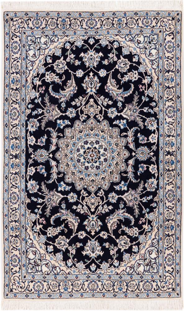 Persian Rug Nain 9La 6'0"x3'7" 6'0"x3'7", Persian Rug Knotted by hand