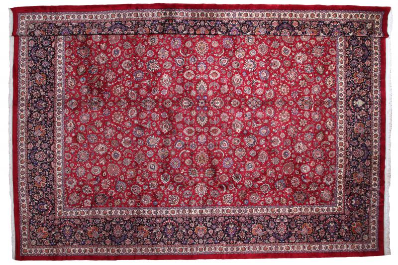 Persian Rug Mashad 665x552 665x552, Persian Rug Knotted by hand