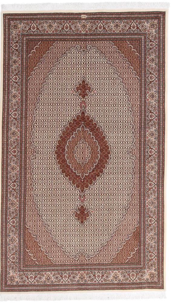 Persian Rug Tabriz Mahi Pirvasian 8'5"x5'0" 8'5"x5'0", Persian Rug Knotted by hand