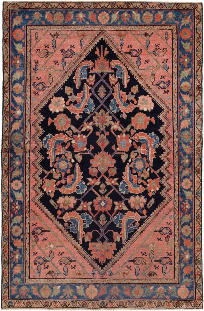 Tapete persa Malayer 195x128 195x128, Tapete persa Atado à mão