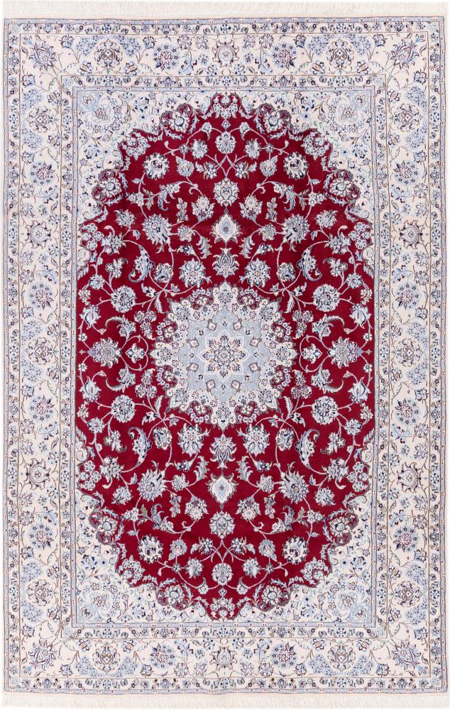 Persisk tæppe Nain 9La 305x198 305x198, Persisk tæppe Knyttet i hånden