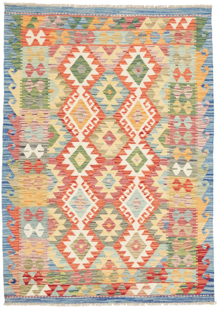 Afghansk teppe Kelim Afghan 174x126 174x126, Persisk teppe Handwoven 