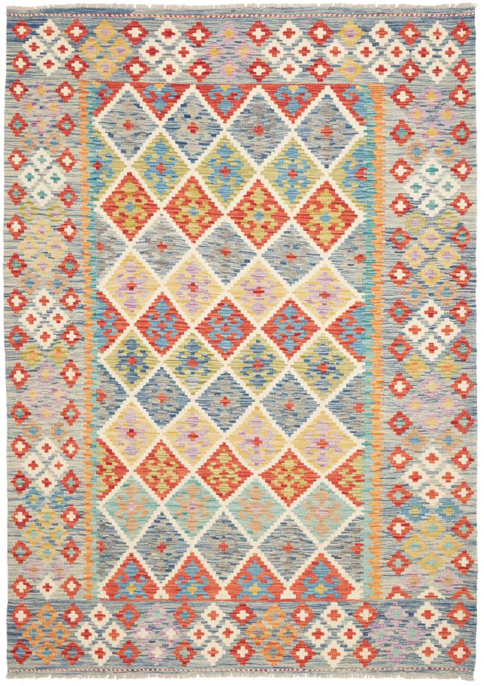 Afghan rug Kilim Afghan 241x173 241x173, Persian Rug Woven by hand