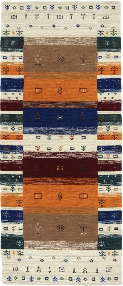 Tapete indiano Loom Gabbeh Lori 200x85 200x85, Tapete persa Loom Atado à mão 