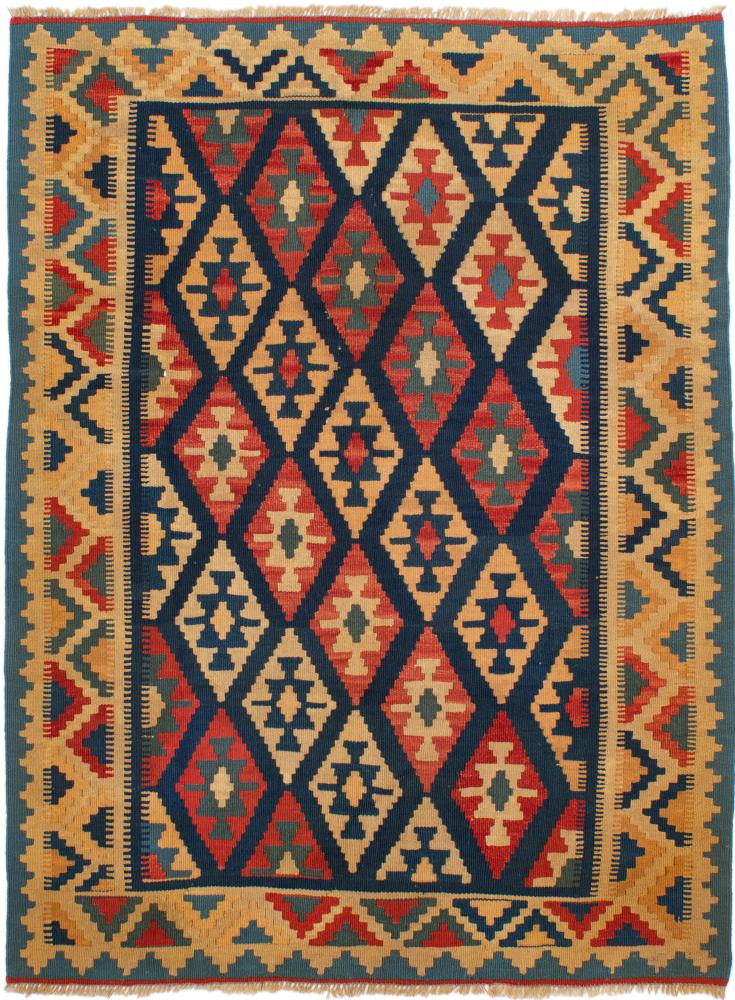 Tapete persa Kilim Fars 5'6"x4'1" 5'6"x4'1", Tapete persa Tecido à mão