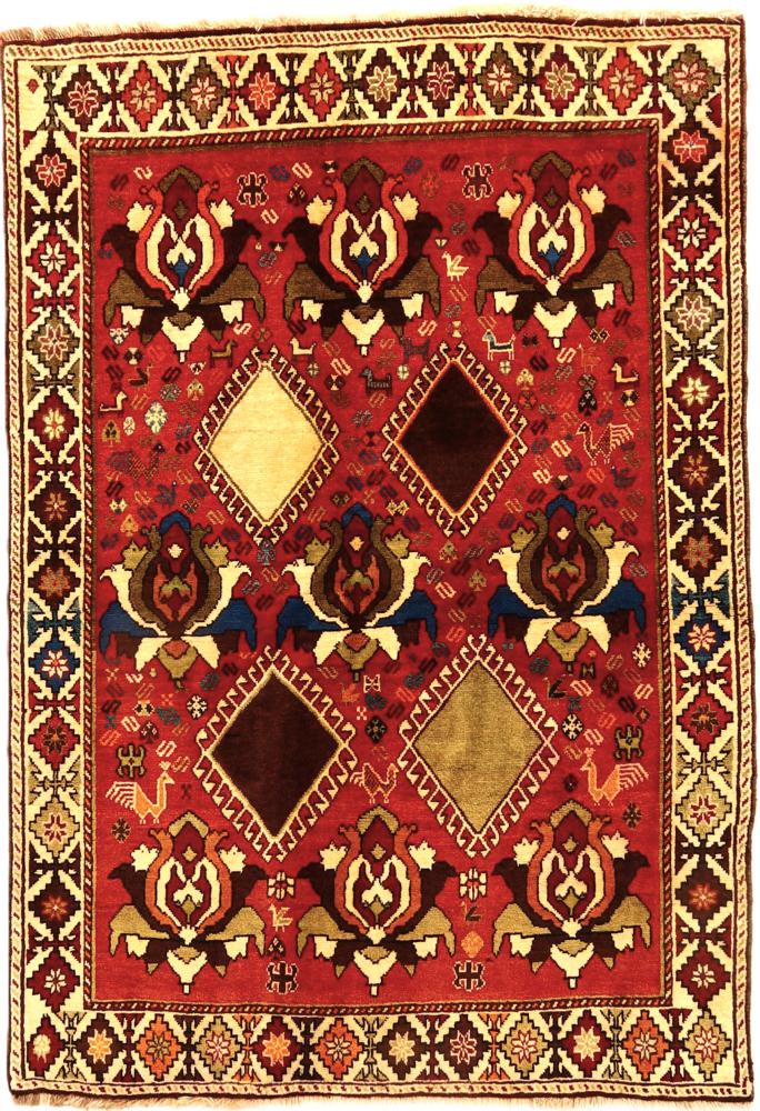 Persian Rug Shiraz 195x135 195x135, Persian Rug Knotted by hand