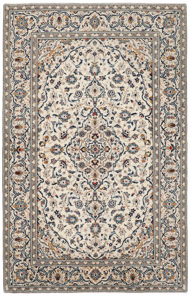 Perserteppich Keshan 303x193 303x193, Perserteppich Handgeknüpft