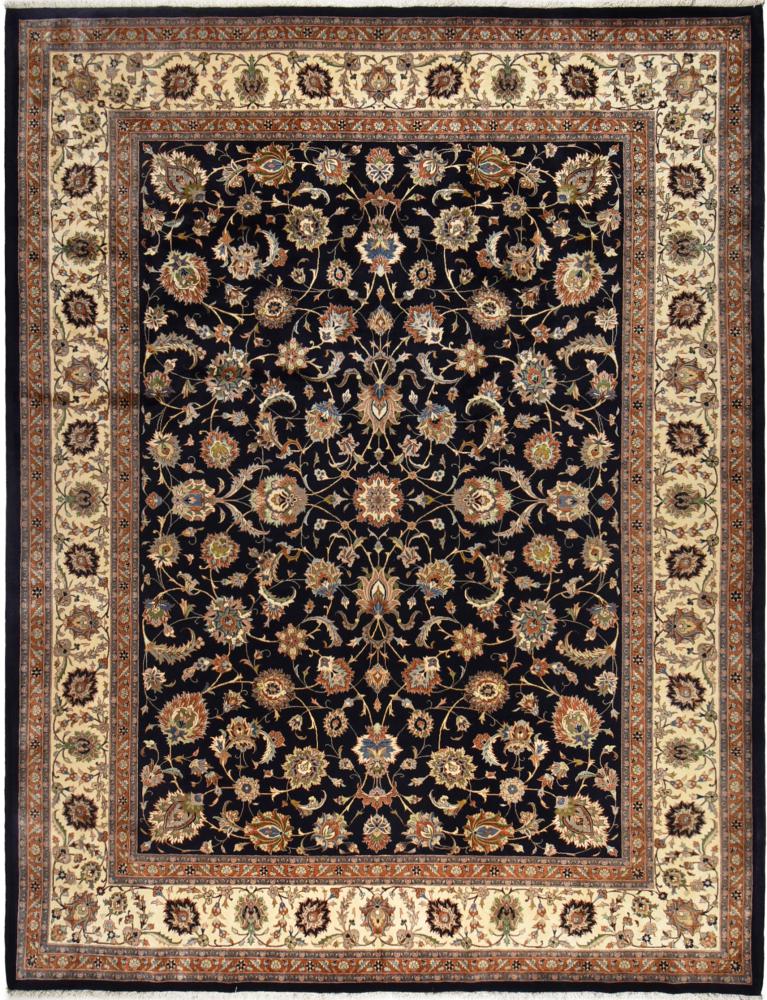 Tapis persan Mashhad 12'9"x9'10" 12'9"x9'10", Tapis persan Noué à la main