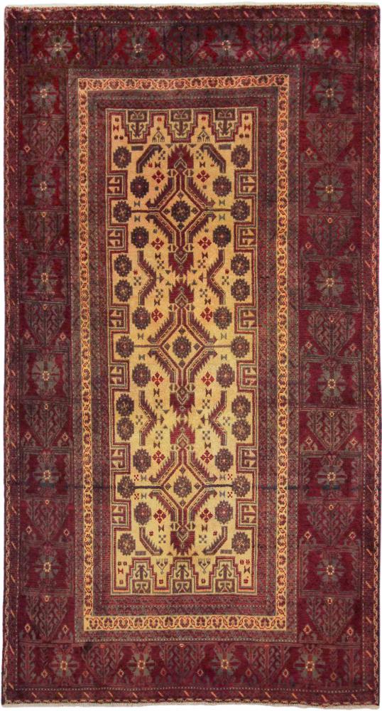 Perzisch tapijt Baluch 202x107 202x107, Perzisch tapijt Handgeknoopte