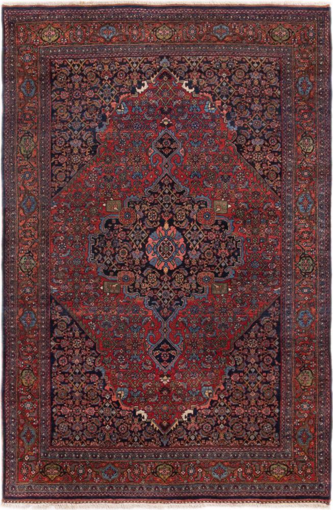 Tapis persan Bidjar Ancien 213x140 213x140, Tapis persan Noué à la main