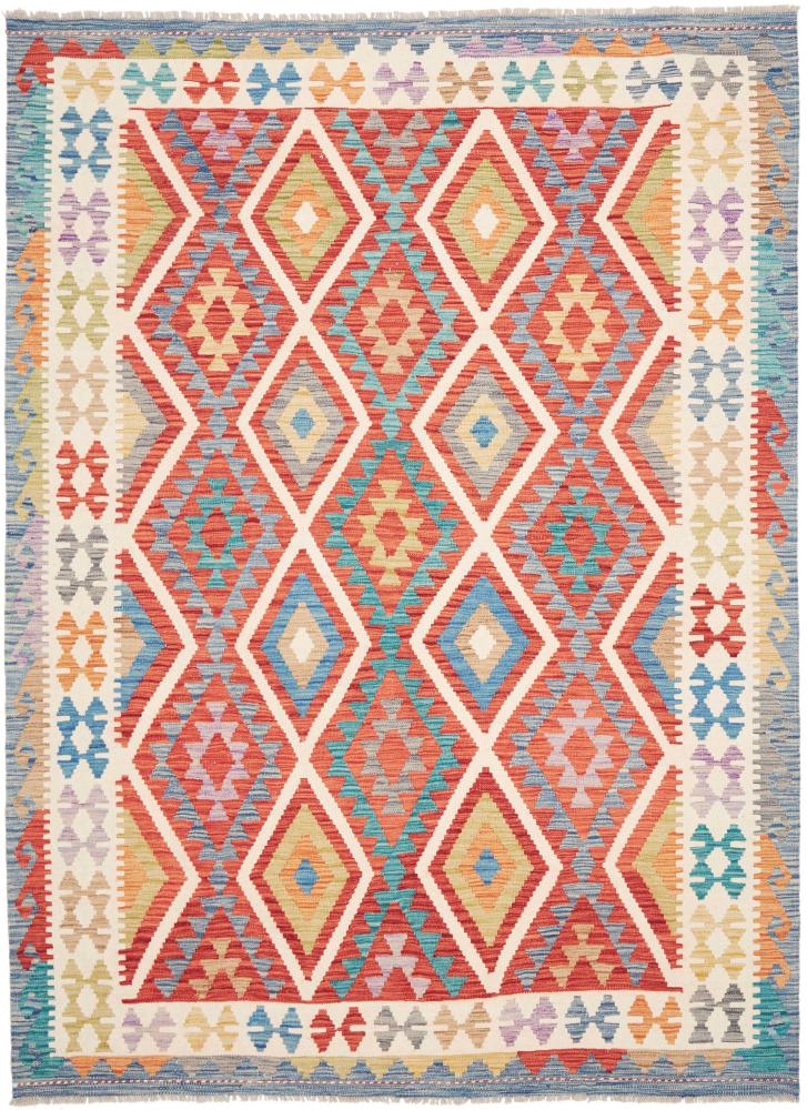 Afghan rug Kilim Afghan 242x179 242x179, Persian Rug Woven by hand
