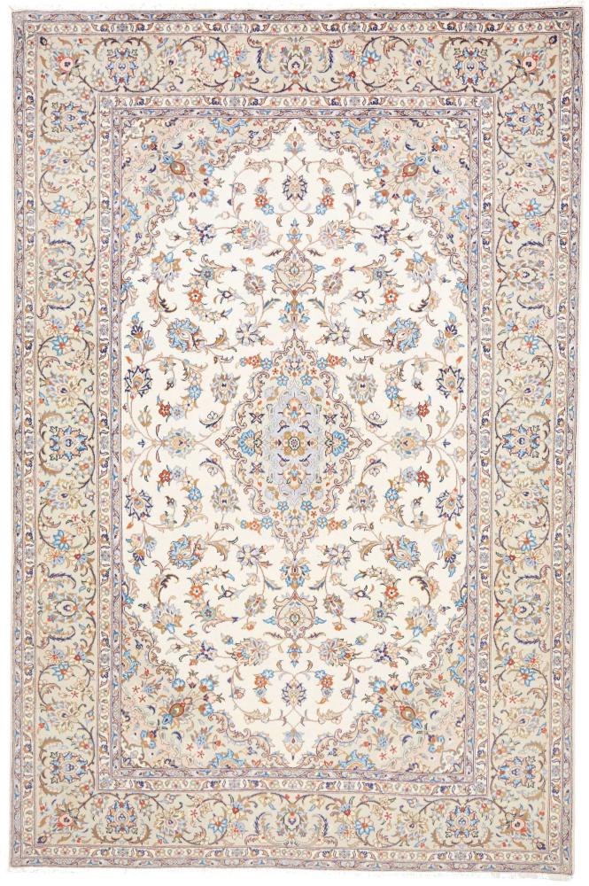 Persisk tæppe Keshan 301x193 301x193, Persisk tæppe Knyttet i hånden