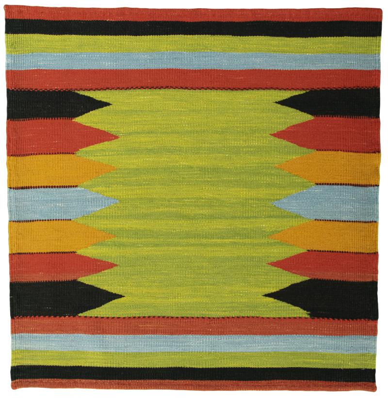  Elysian Delight 98x93 98x93, Persisk tæppe Håndvævet