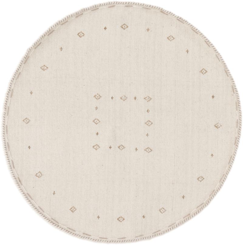 Indo rug Kilim Horizon 125x125 125x125, Persian Rug Woven by hand