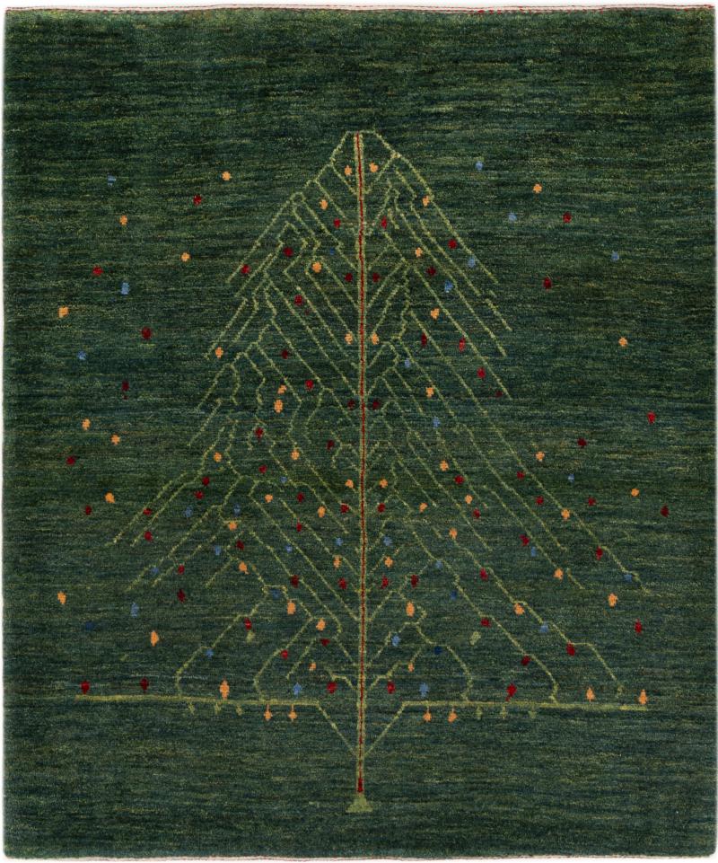 Περσικό χαλί Περσία Γκάμπεθ Kashkuli Edition 140x119 140x119, Περσικό χαλί Οι κόμποι έγιναν με το χέρι