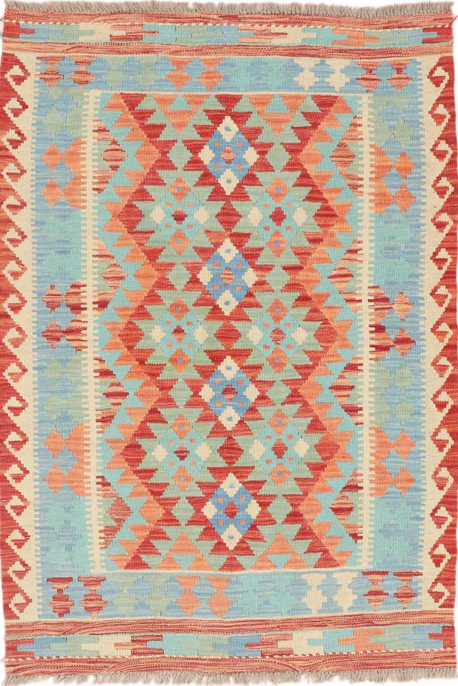 Tapete afegão Kilim Afegão Heritage 130x97 130x97, Tapete persa Tecido à mão