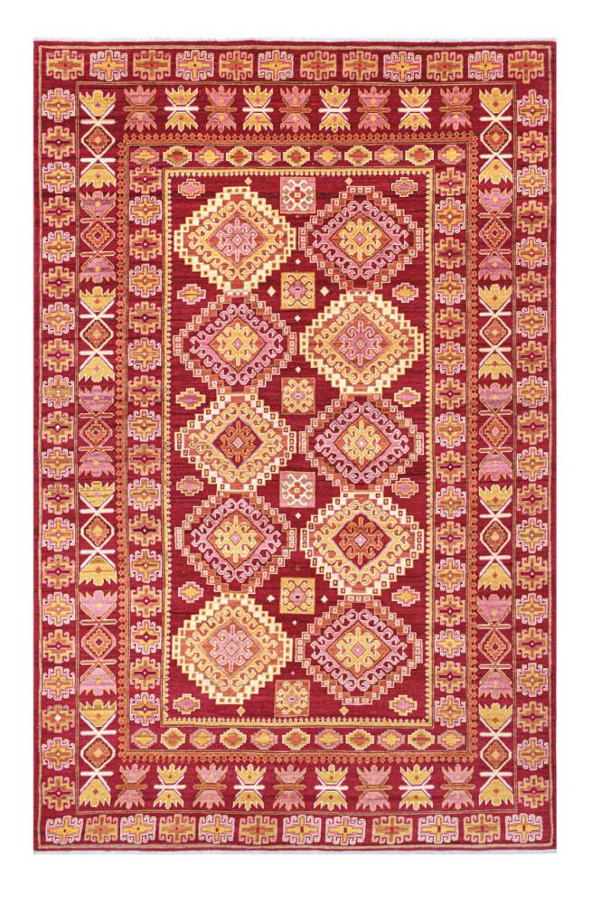 Afghansk teppe Kazak  Diyar 306x198 306x198, Persisk teppe Knyttet for hånd