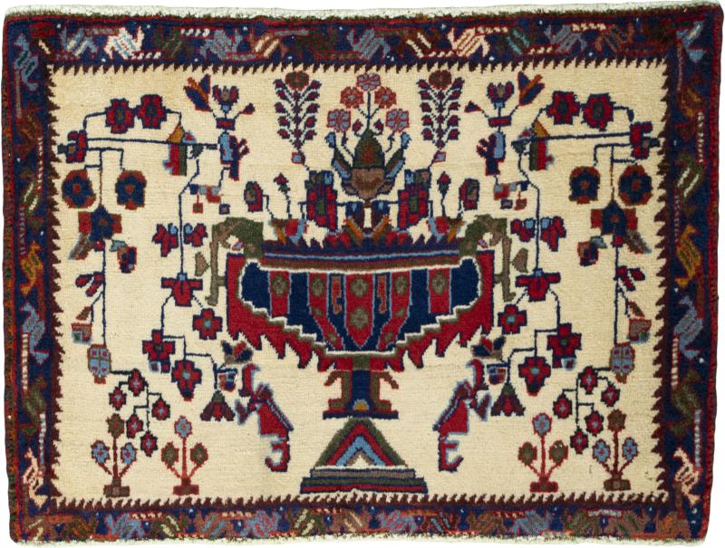 Perserteppich Shiraz 55x76 55x76, Perserteppich Handgeknüpft