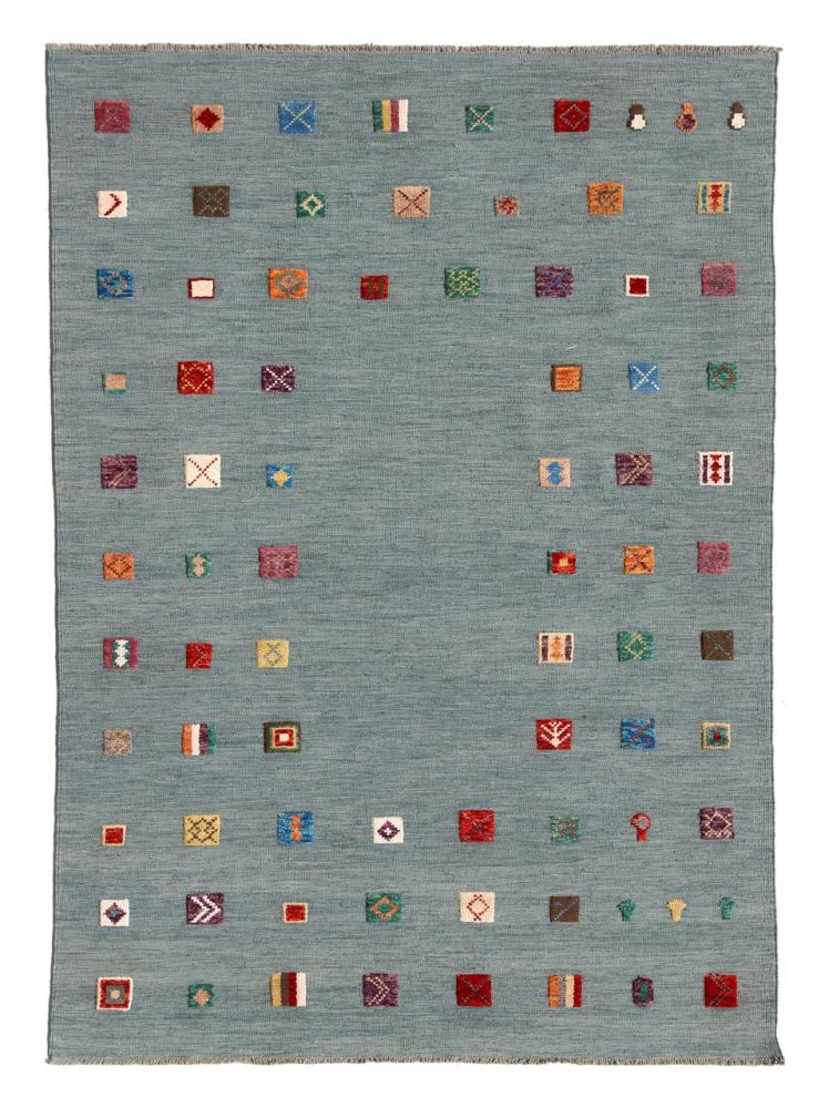 Alfombra afgana Kilim Afghan Nimbaft Edition 240x175 240x175, Alfombra persa Tejido a mano