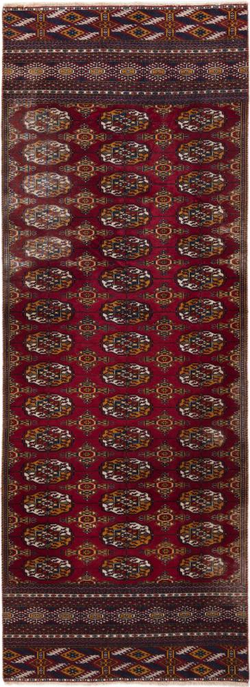 Pakistansk tæppe Pakistan Buchara 3Ply Gamle 260x93 260x93, Persisk tæppe Knyttet i hånden