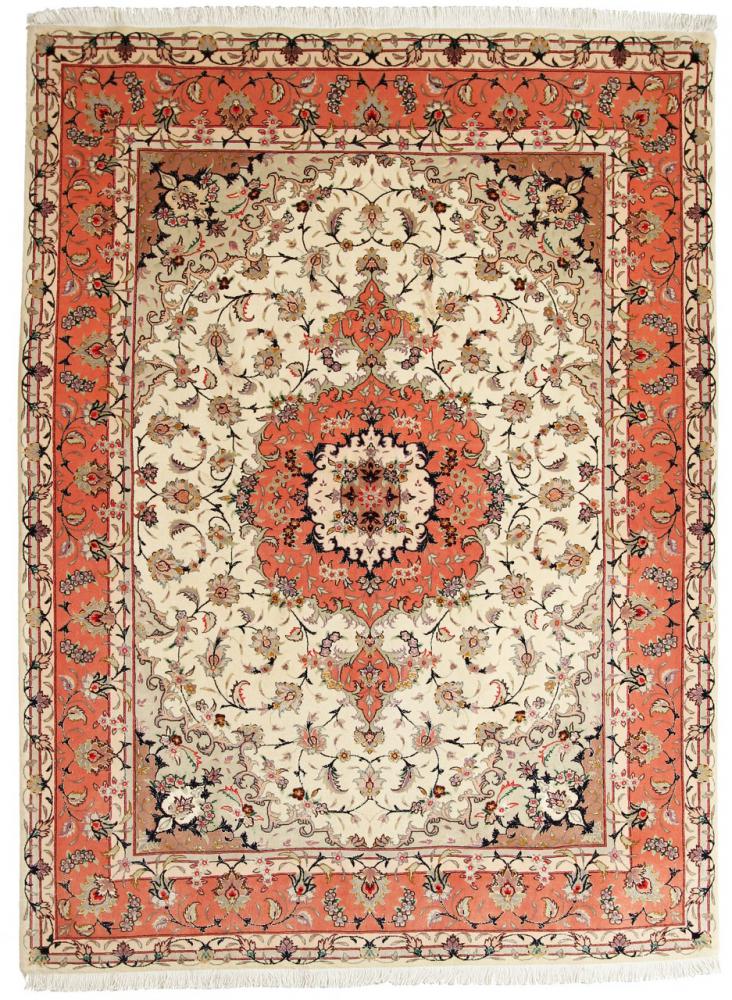 Tapete persa Tabriz 50Raj 208x153 208x153, Tapete persa Atado à mão