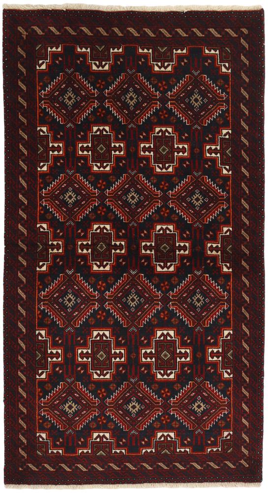 Persian Rug Baluch 200x107 200x107, Persian Rug Knotted by hand