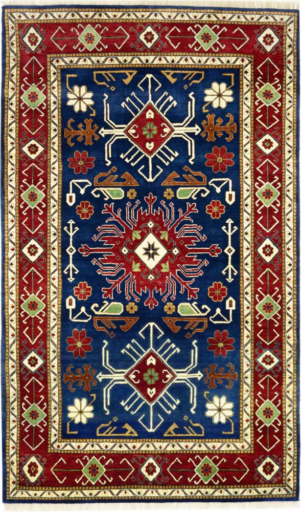 Afghansk tæppe Super Kazak 239x147 239x147, Persisk tæppe Knyttet i hånden