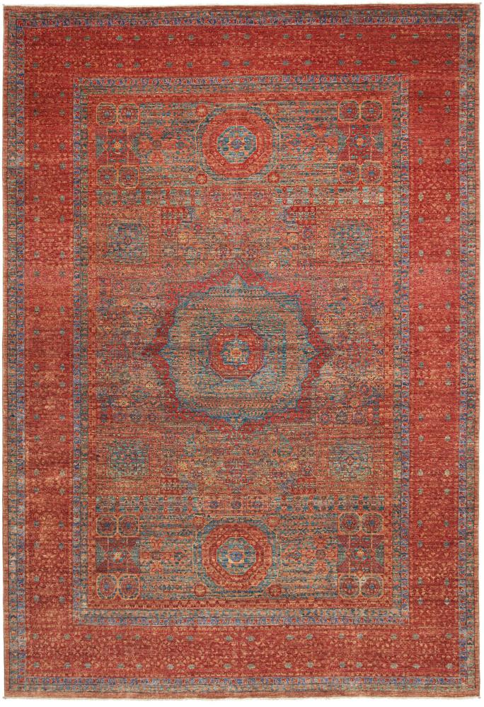 Πακιστανικό χαλί Mamluk 303x206 303x206, Περσικό χαλί Οι κόμποι έγιναν με το χέρι