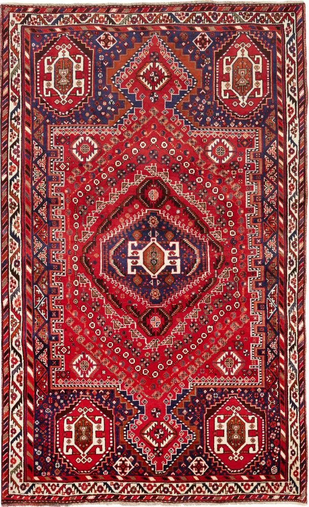 Persian Rug Shiraz 269x165 269x165, Persian Rug Knotted by hand