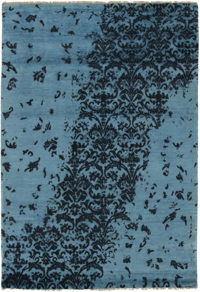 Indo rug Sindhi 202x143 202x143, Persian Rug Knotted by hand