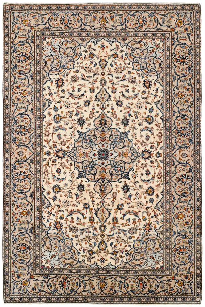 Περσικό χαλί Keshan 300x196 300x196, Περσικό χαλί Χειροποίητο με κόμπους
