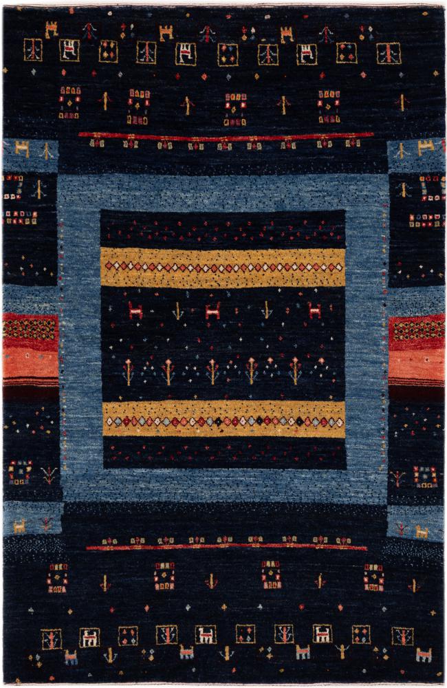 Tapete persa Persa Gabbeh Kashkuli Banafsheh 169x113 169x113, Tapete persa Atado à mão