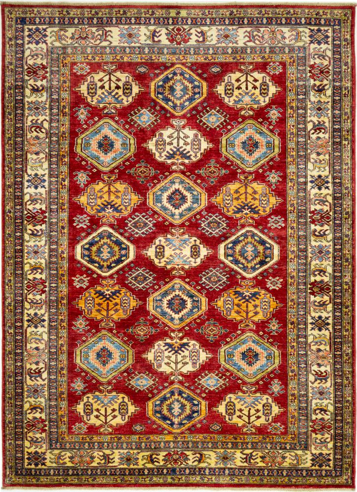 Afghansk tæppe Super Kazak 231x171 231x171, Persisk tæppe Knyttet i hånden