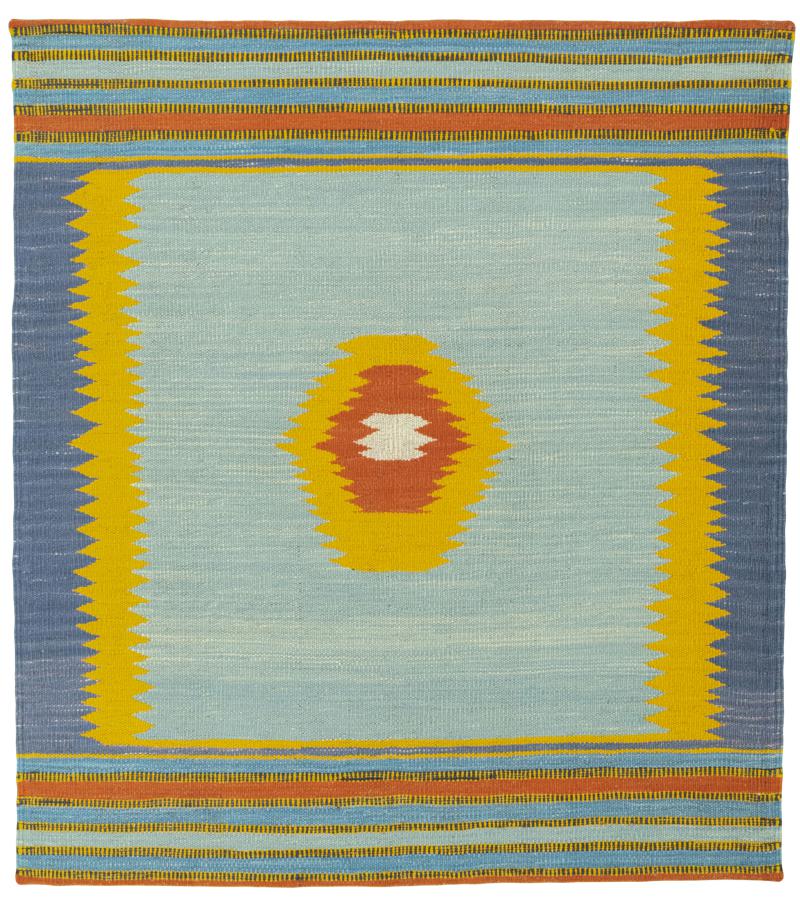 Persian Rug Elysian Delight 108x96 108x96, Persian Rug Woven by hand