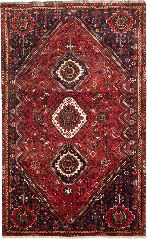 Persian Rug Shiraz 274x169 274x169, Persian Rug Knotted by hand