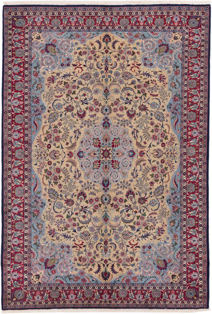 Persian Rug Yazd 298x205 298x205, Persian Rug Knotted by hand