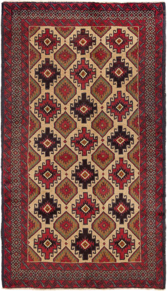 Covor persan Beluch 175x100 175x100, Covor persan Lucrate de mână