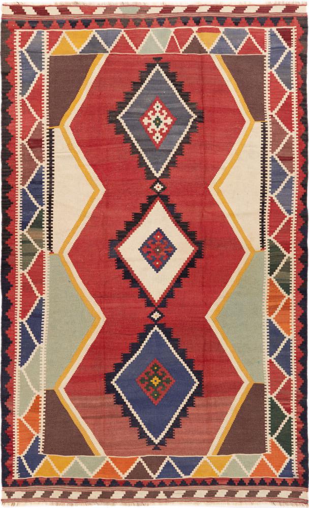 Persisk teppe Kelim Fars Gammel 151x248 151x248, Persisk teppe Handwoven 