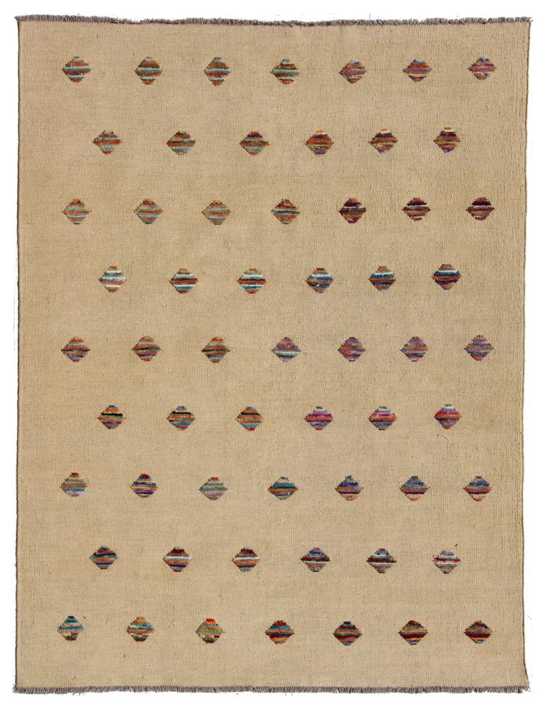 Alfombra afgana Kilim Afghan Nimbaft Edition 193x152 193x152, Alfombra persa Tejido a mano