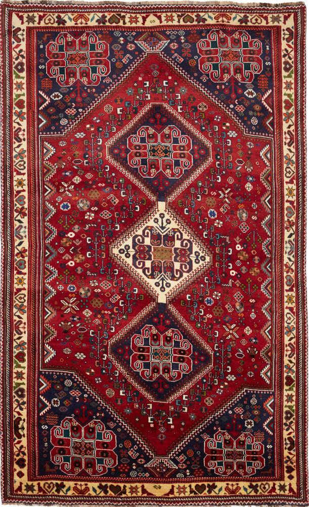 Perzisch tapijt Shiraz 288x174 288x174, Perzisch tapijt Handgeknoopte