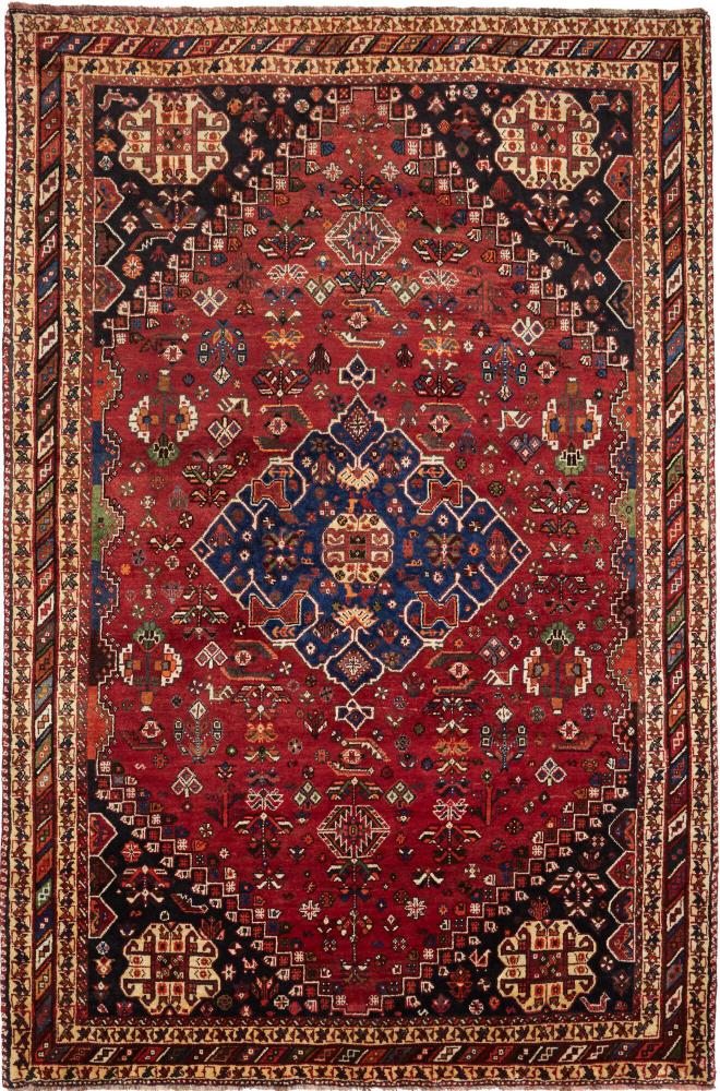 Persian Rug Shiraz 271x177 271x177, Persian Rug Knotted by hand